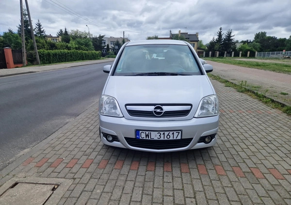 Opel Meriva cena 13300 przebieg: 160000, rok produkcji 2008 z Włodawa małe 121